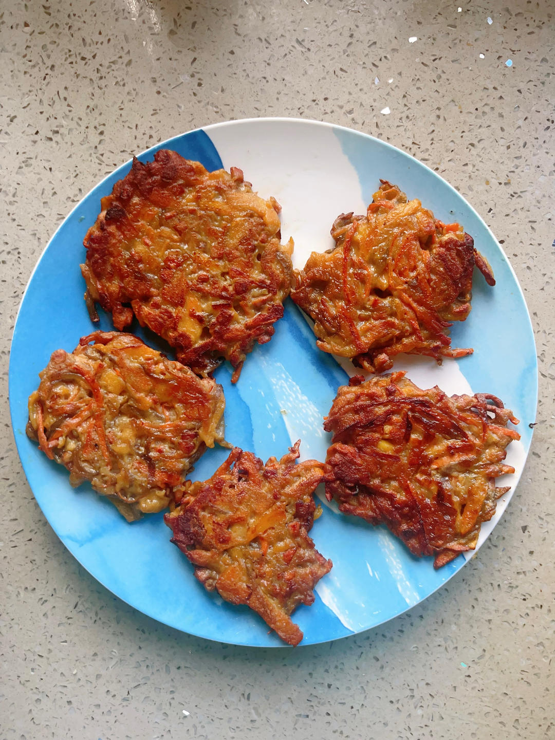 土豆胡萝卜健康早餐饼