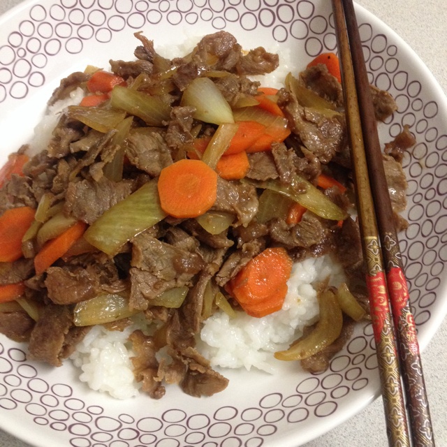 和风牛肉饭
