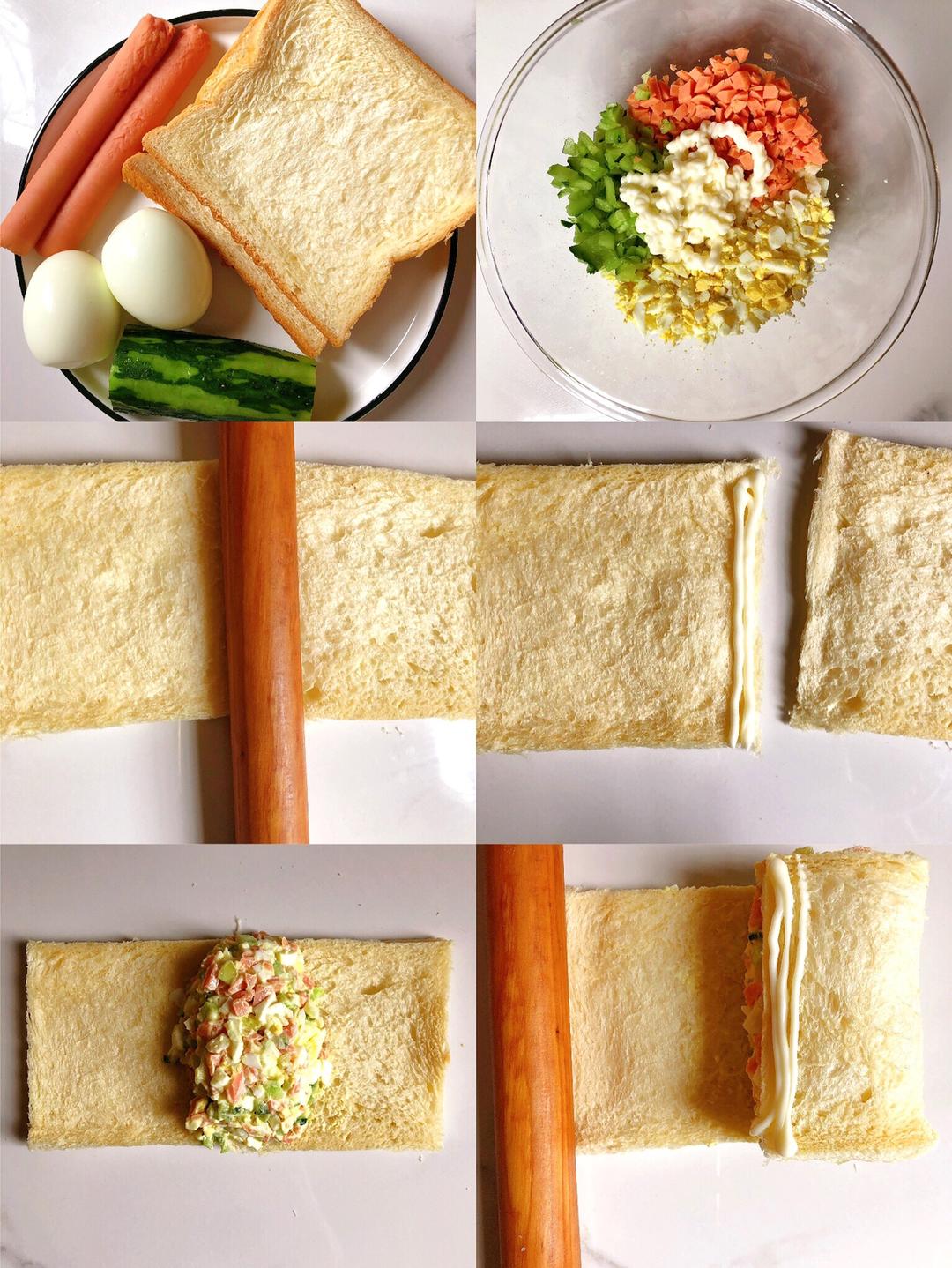 纯奶手撕吐司的做法 步骤1