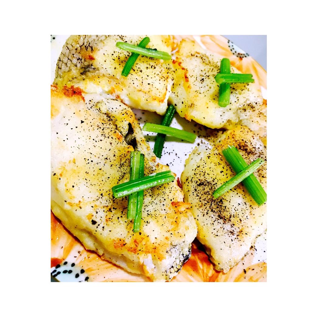 煎鳕鱼