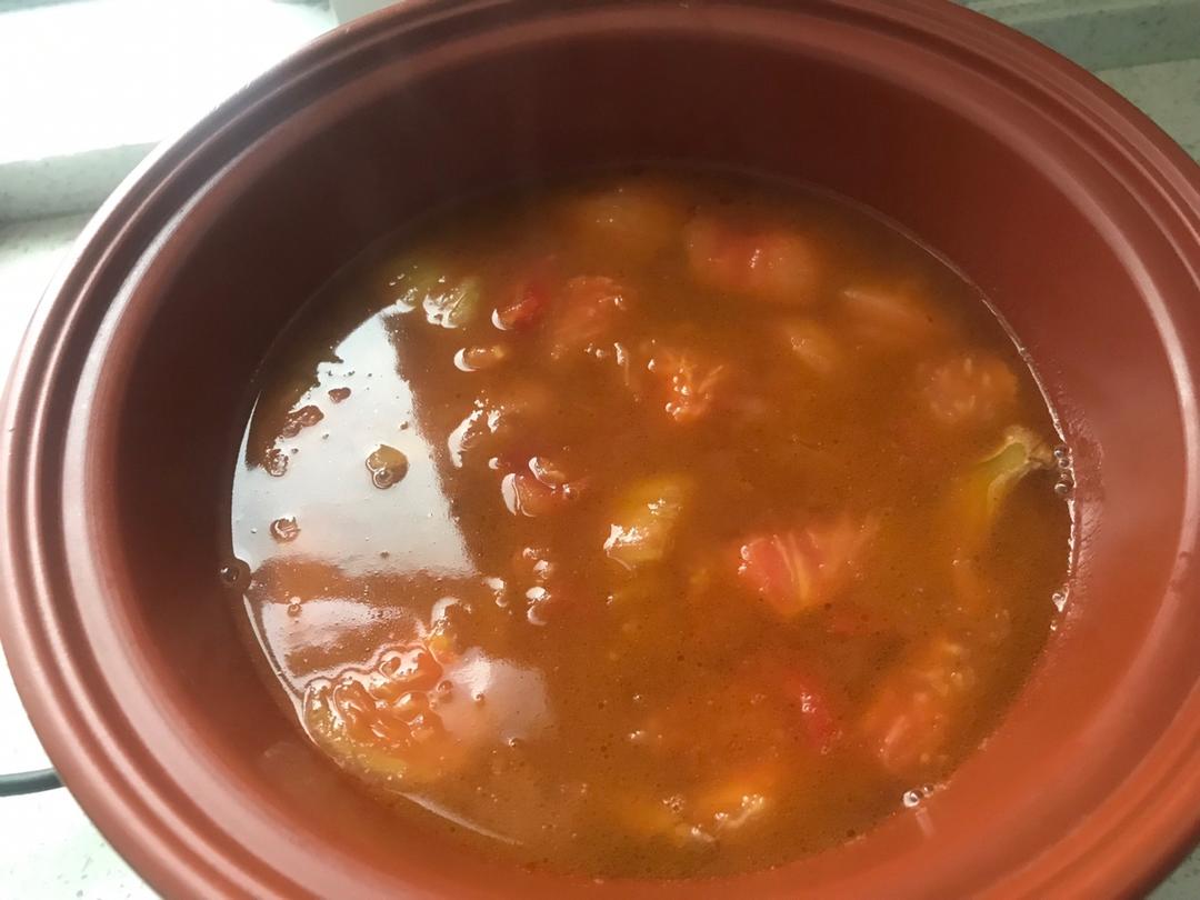 番茄土豆炖牛腩