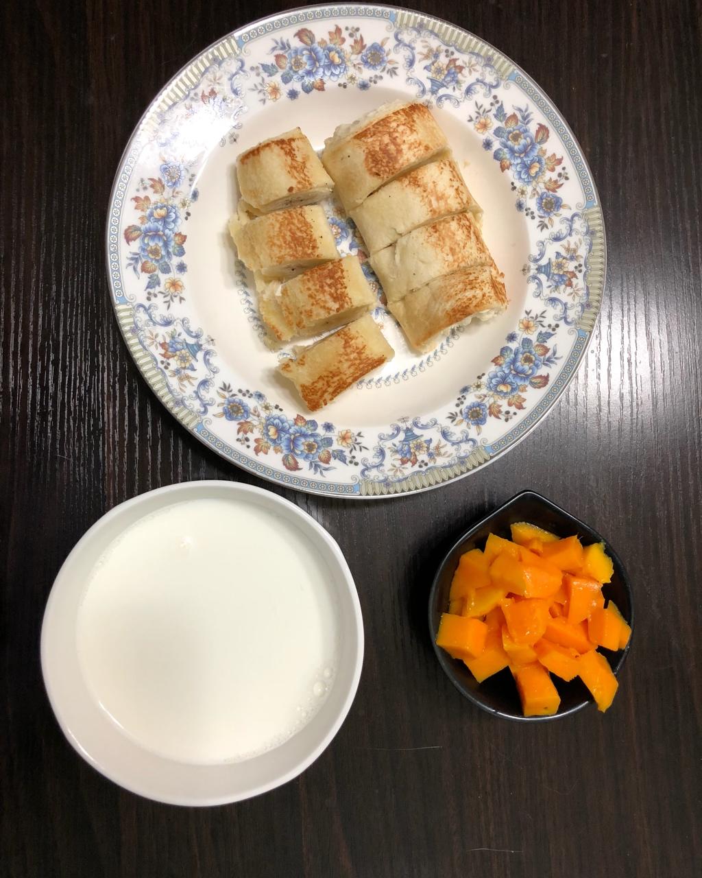 香蕉三文治～可口早餐