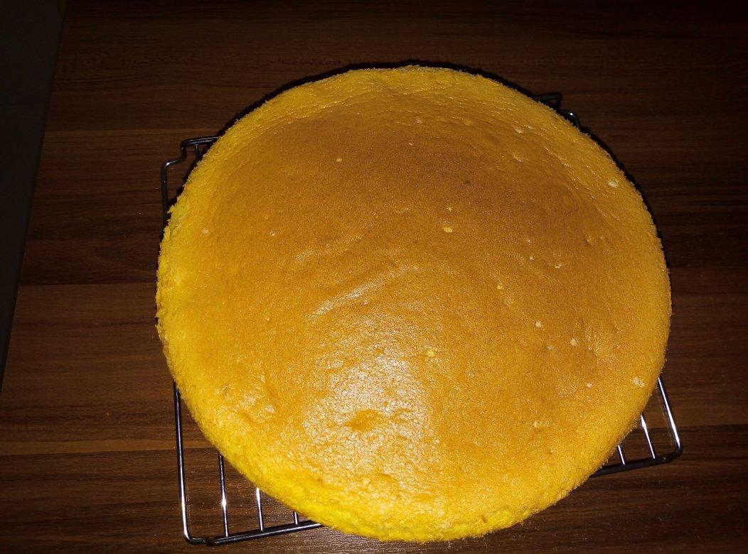 香橙味戚风蛋糕