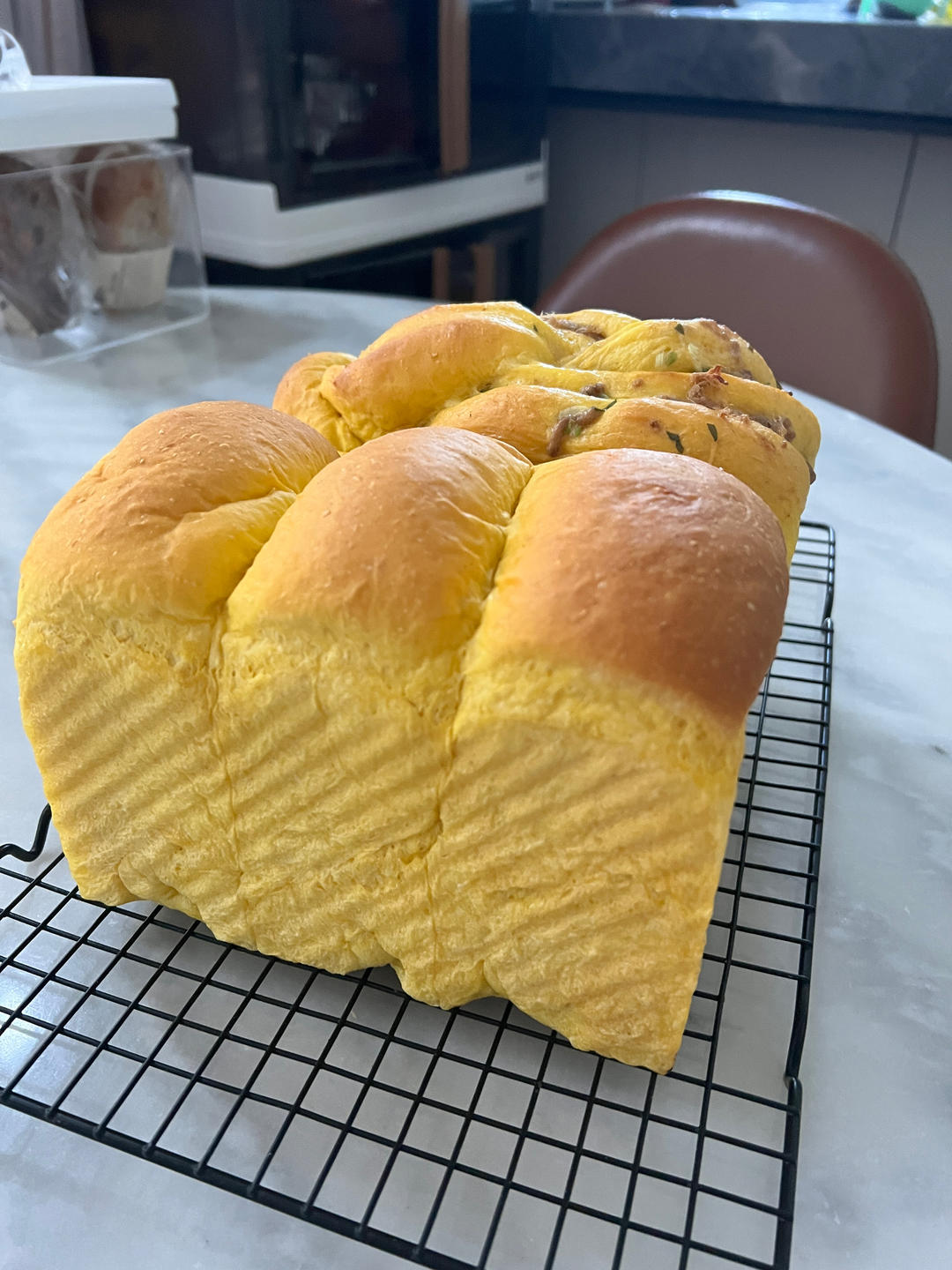 软绵香醇的南瓜吐司