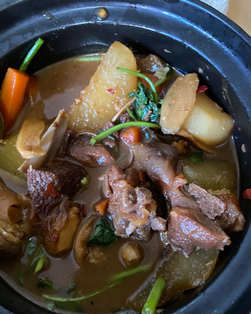 红烧羊肉炖萝卜