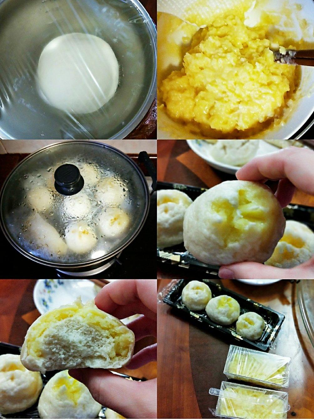 奶黄包的奶黄馅