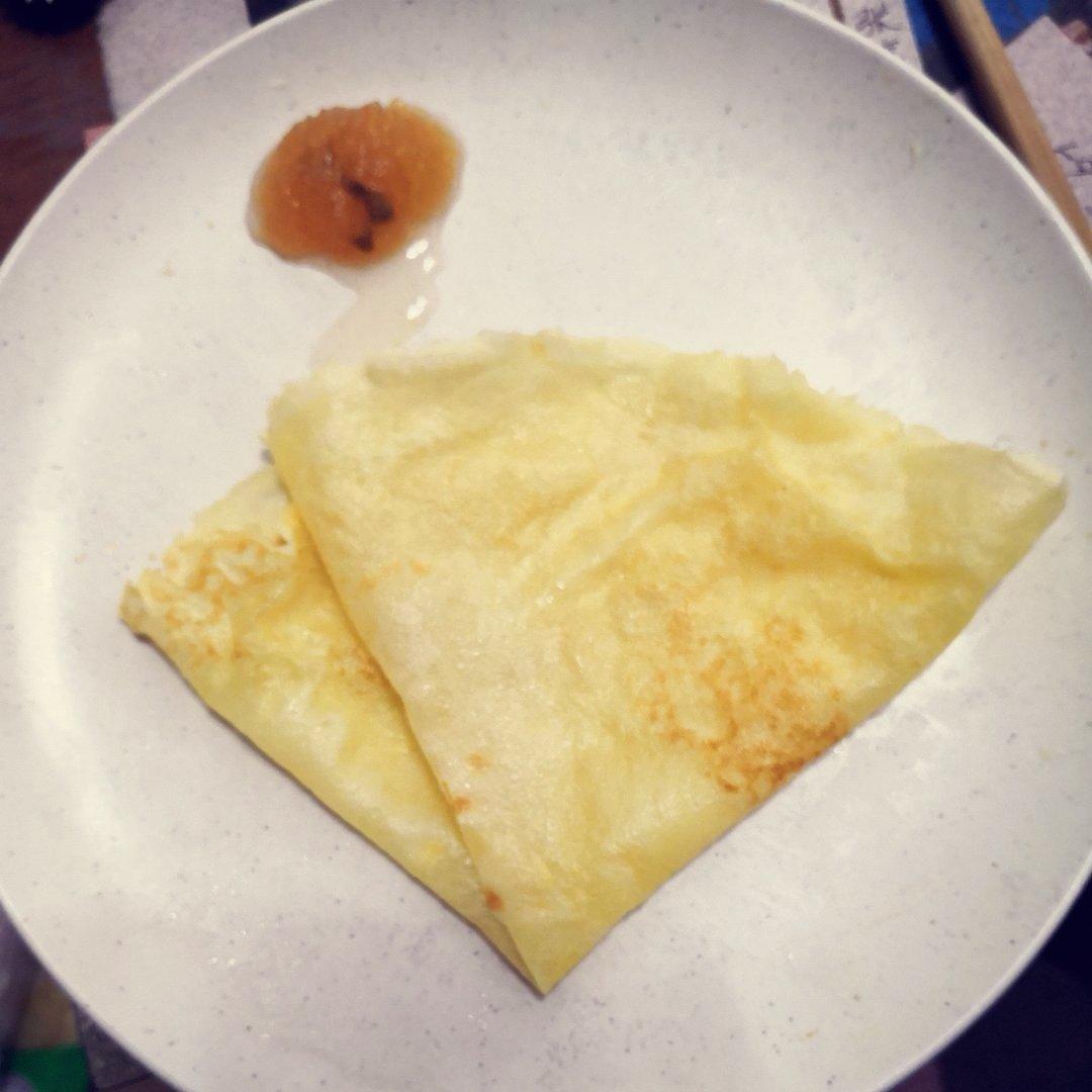 法式香蕉可丽饼