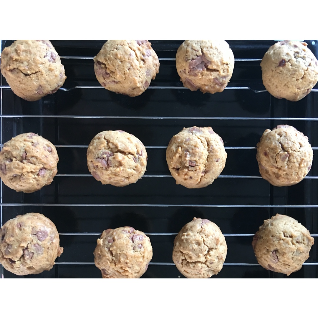 巧克力曲奇饼干 Chocolate Chip Cookies