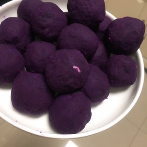 芝士紫薯球