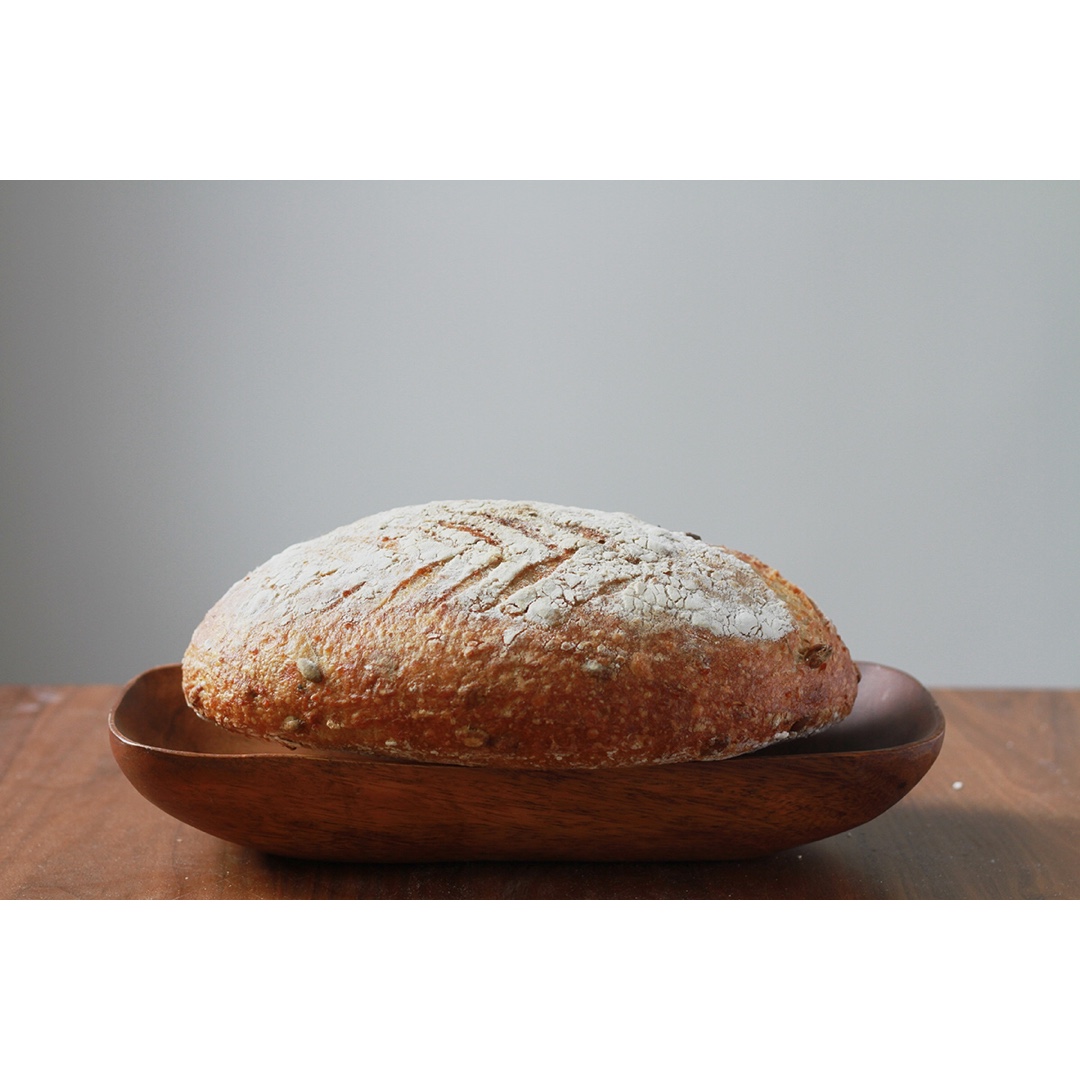 【Tartine Bread】天然酵种玉米南瓜籽乡村欧包