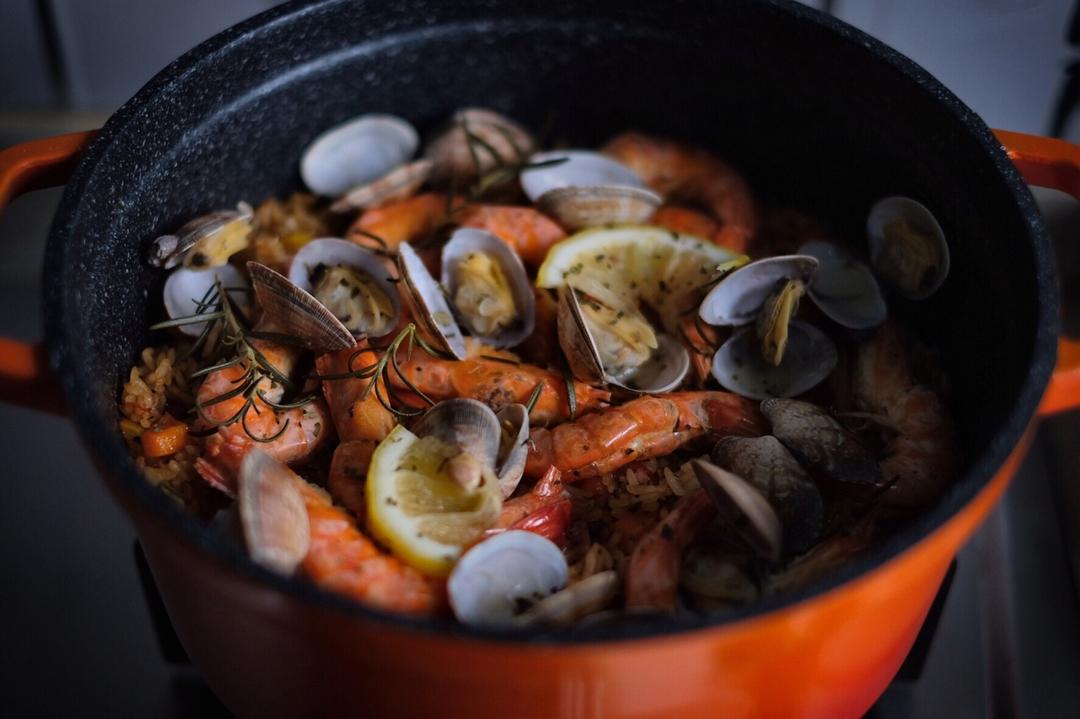 很随意的西班牙海鲜饭