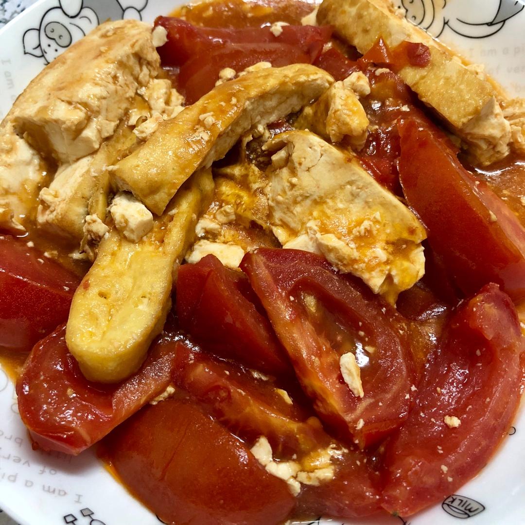 【素食】番茄炖豆腐