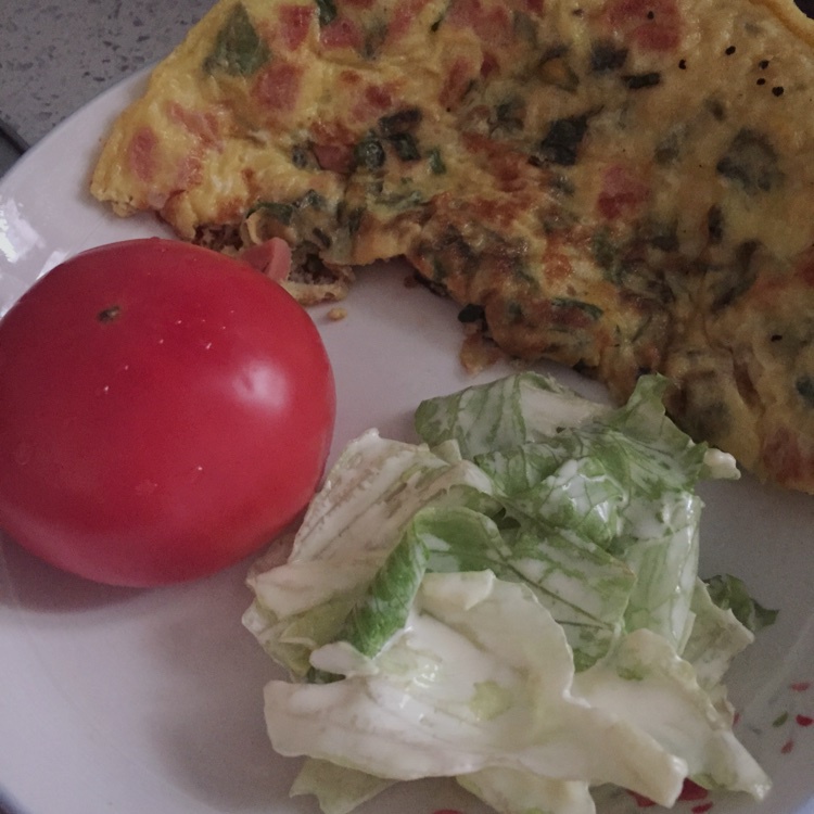 火腿鸡蛋饼