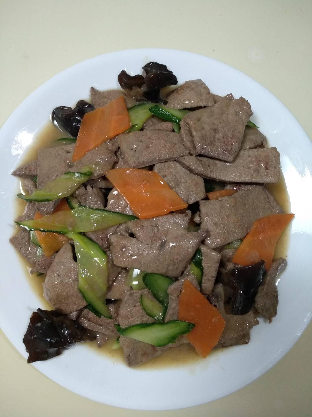 嫩炒猪肝