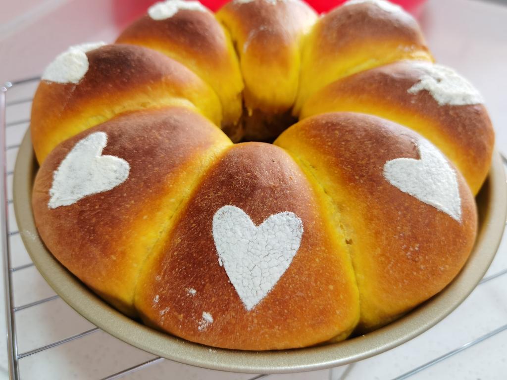 红薯面包#松软到飞起，一口爱上的做法