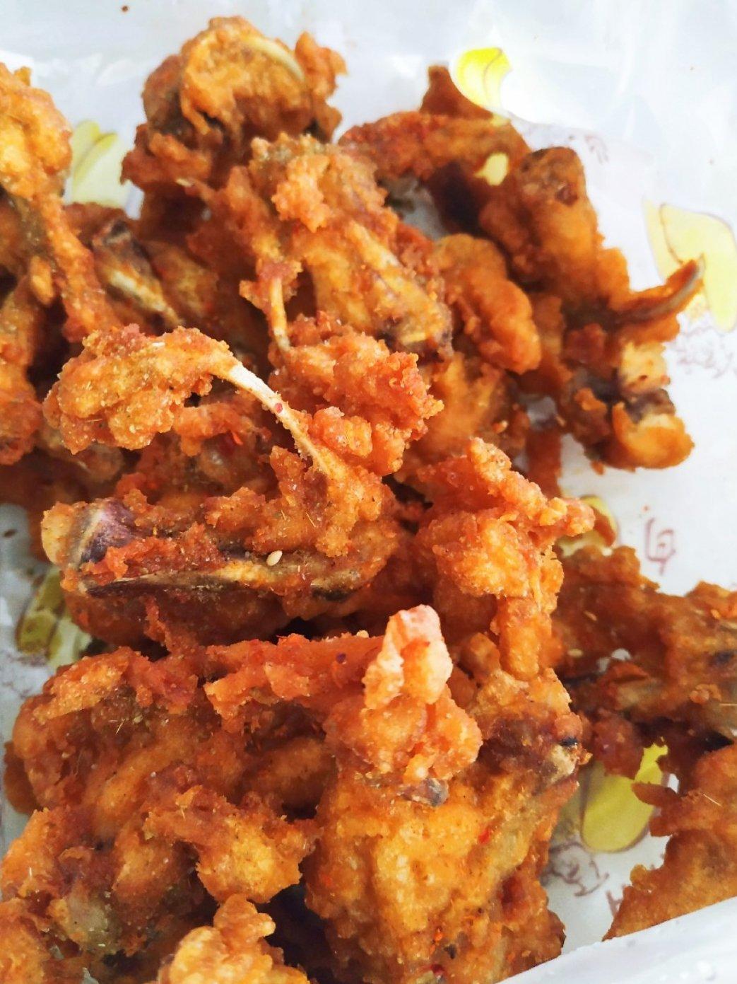 小杨随心日志做的炸鸡叉骨