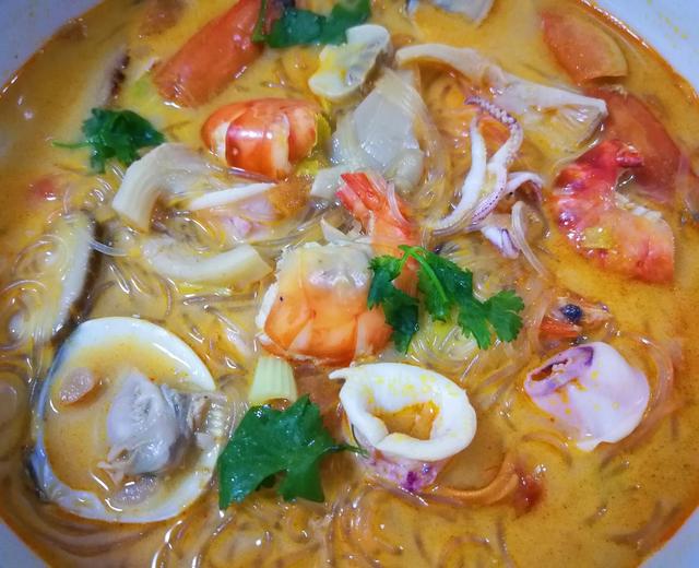 泰国冬阴功汤-海鲜(世界三大名汤之一)的做法