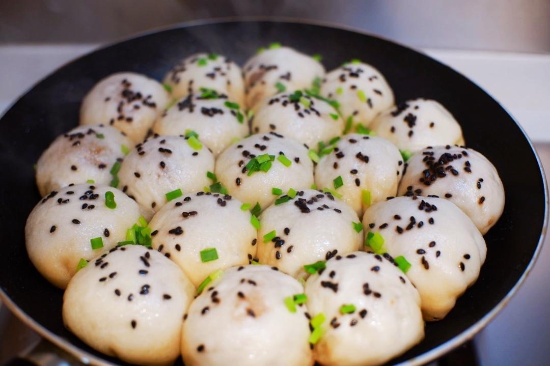 小时候的生煎包