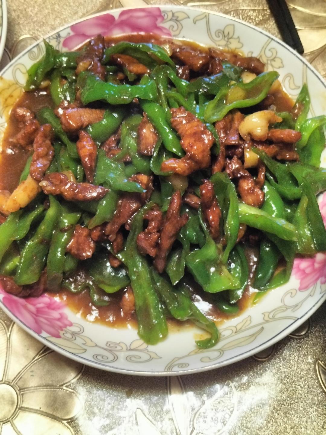 ㊙️超级下饭的青椒炒肉丝❗️吃三碗饭都不够