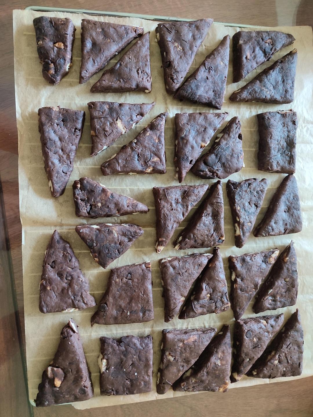 咖啡坚果可可奶油司康🤎让人上瘾的苦与甜