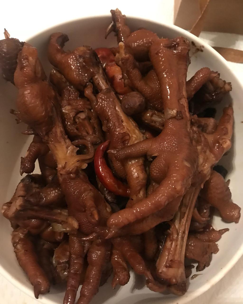 香辣卤鸡爪