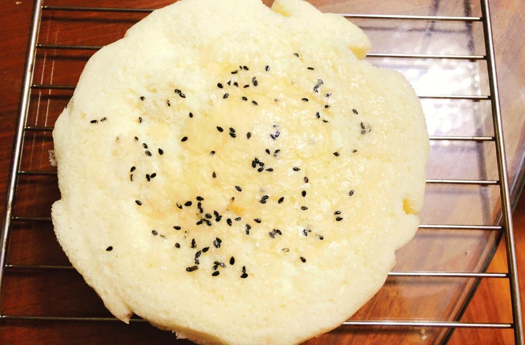 蔓越莓玉米面戚风蒸蛋糕