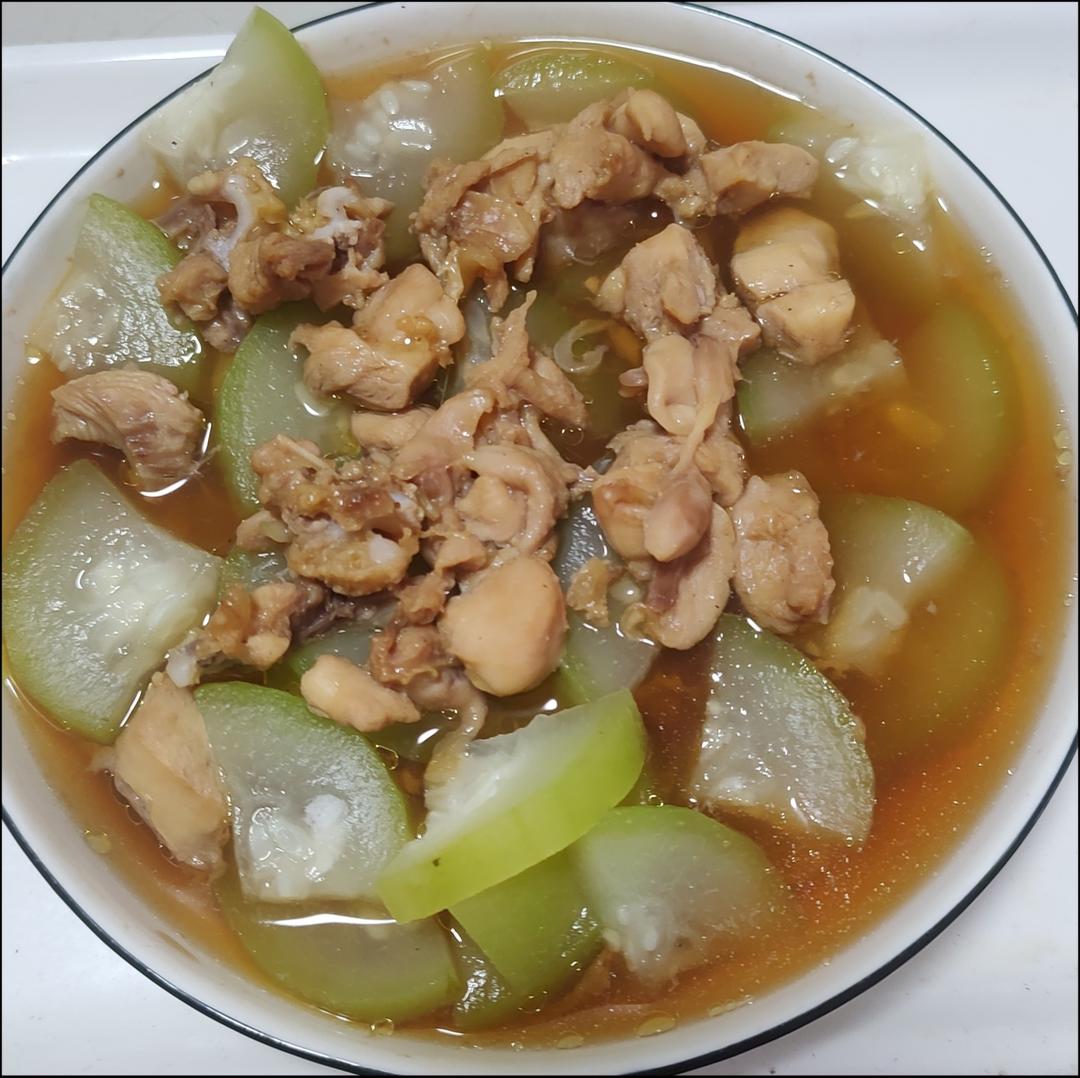减脂餐--鸡腿/肉蒸西葫芦的做法