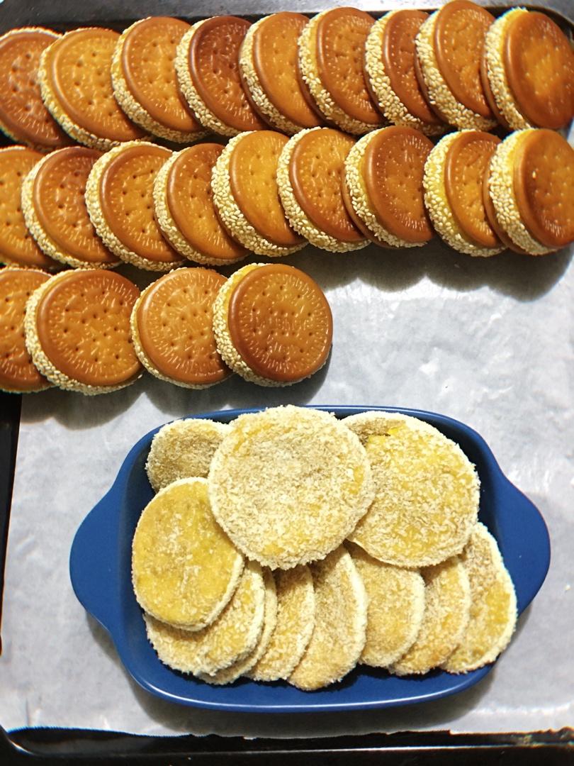 南瓜饼（冷了也好吃）