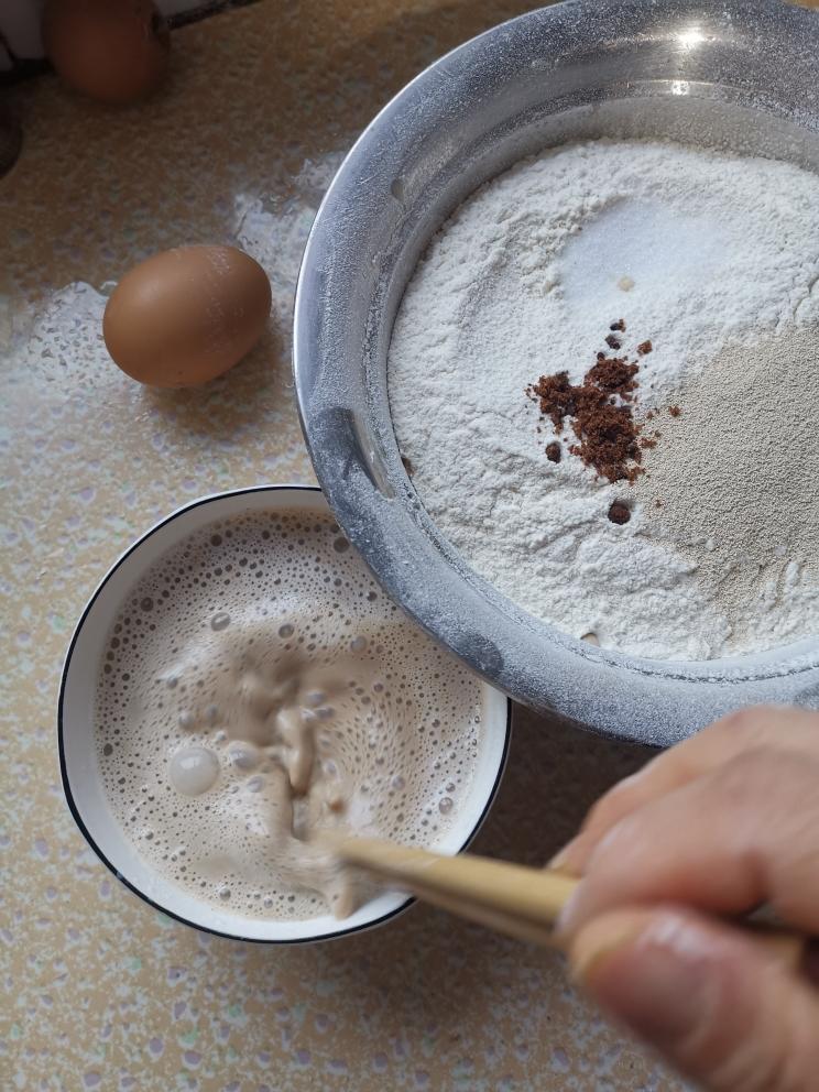 纯奶手撕吐司的做法 步骤1