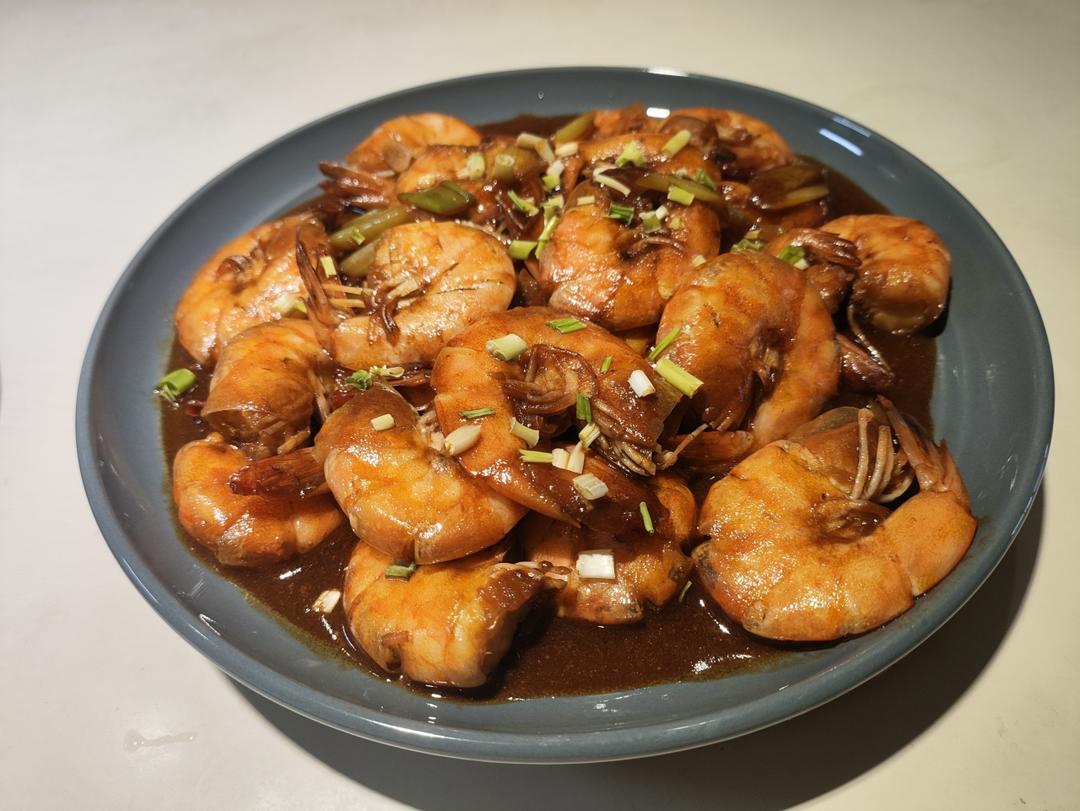 家庭版油焖大虾