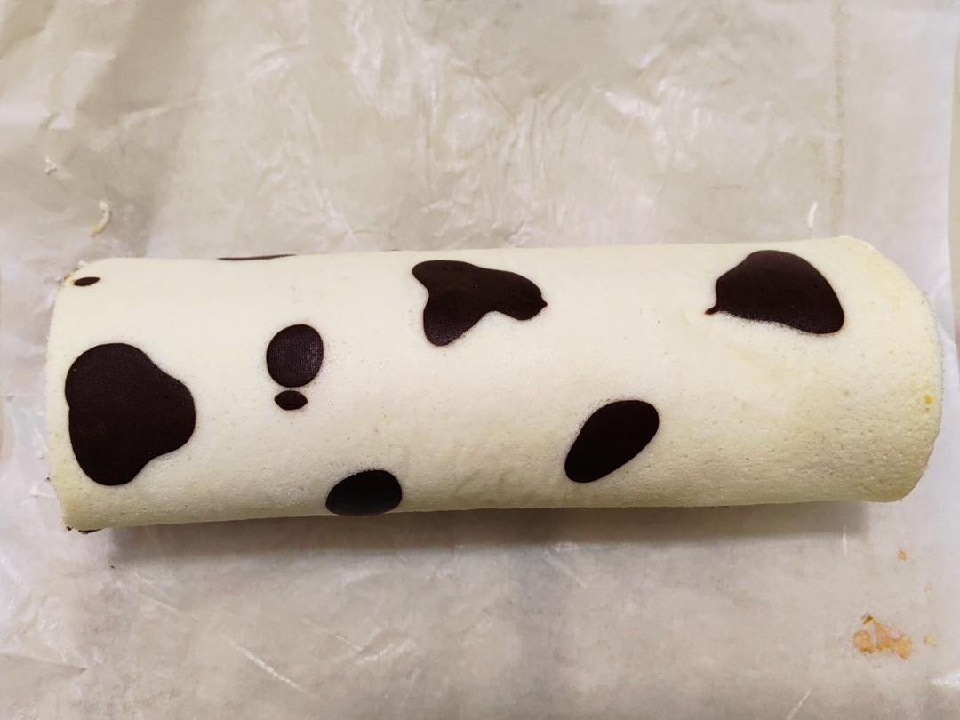 消耗蛋白奶牛天使蛋糕卷