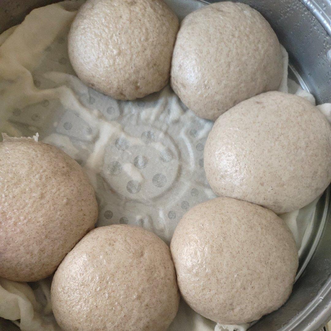 100%全麦呛面馒头