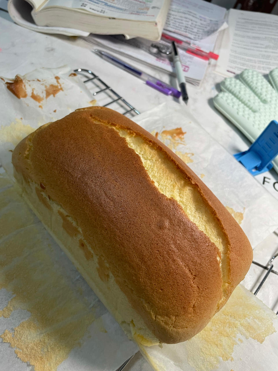 堪比柯基屁股
爆浆芝士🧀古早蛋糕