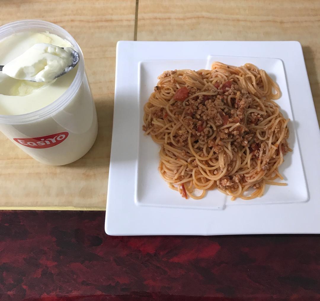 意大利茄汁肉酱面 Spaghetti Bolognese