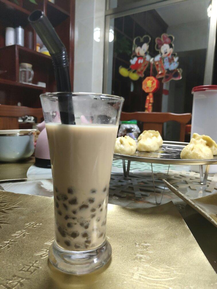 【ZOE菜谱】快手版珍珠奶茶！！好喝不胖！！！