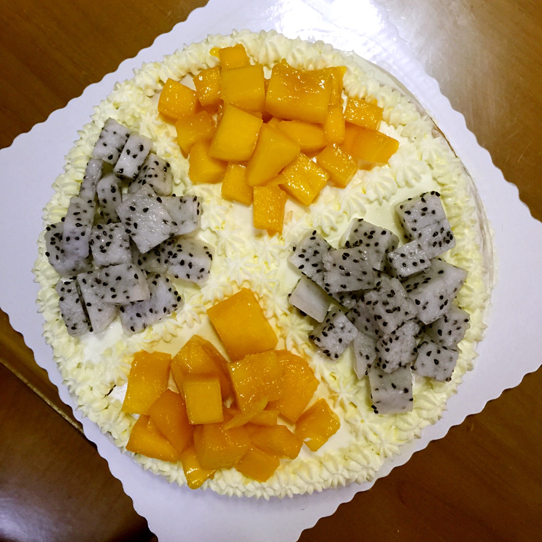 8寸水果生日蛋糕