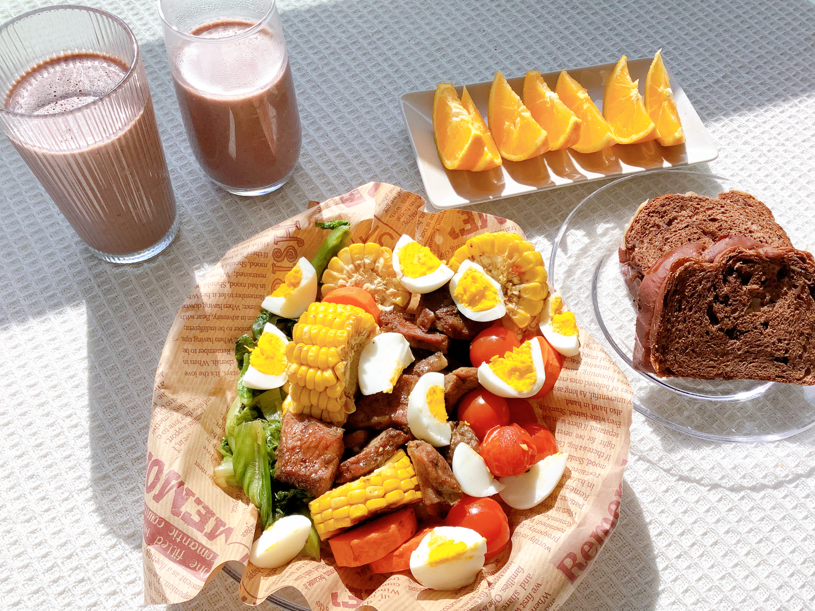 低卡健身餐‼️时蔬烤牛排🥩减脂期也能轻松吃