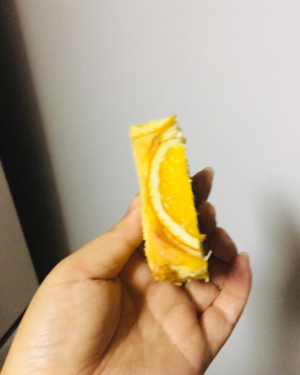 ㊙️免打发零难度，香橙清新，芝士香醇——香橙芝士条🍊