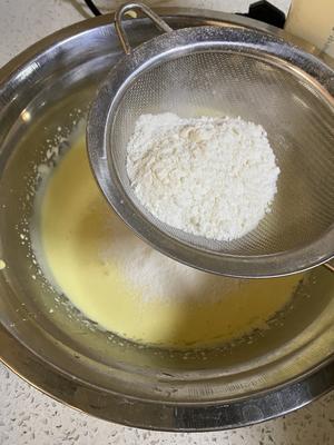 大理石纹可可轻乳酪蛋糕（可可粉/消耗奶油奶酪/不用黄油/八寸方盘）的做法 步骤10