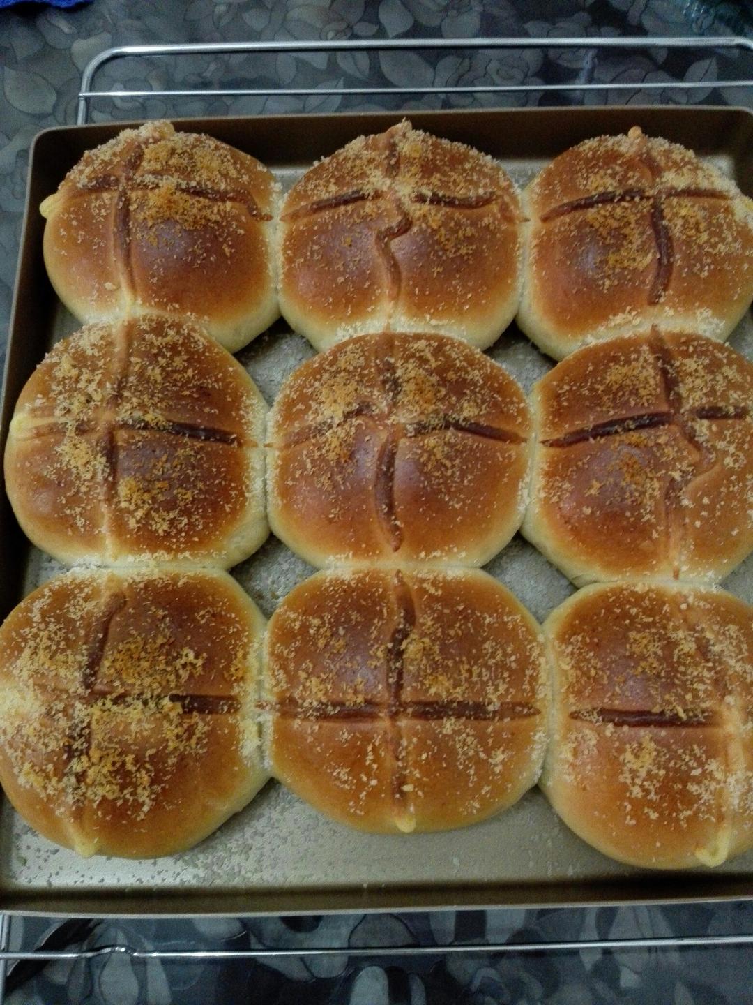 椰浆十字包 Coconut Custard Hot Crossed Bun