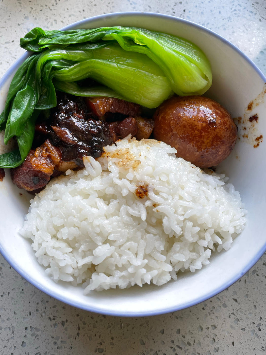 洋葱酥卤肉饭