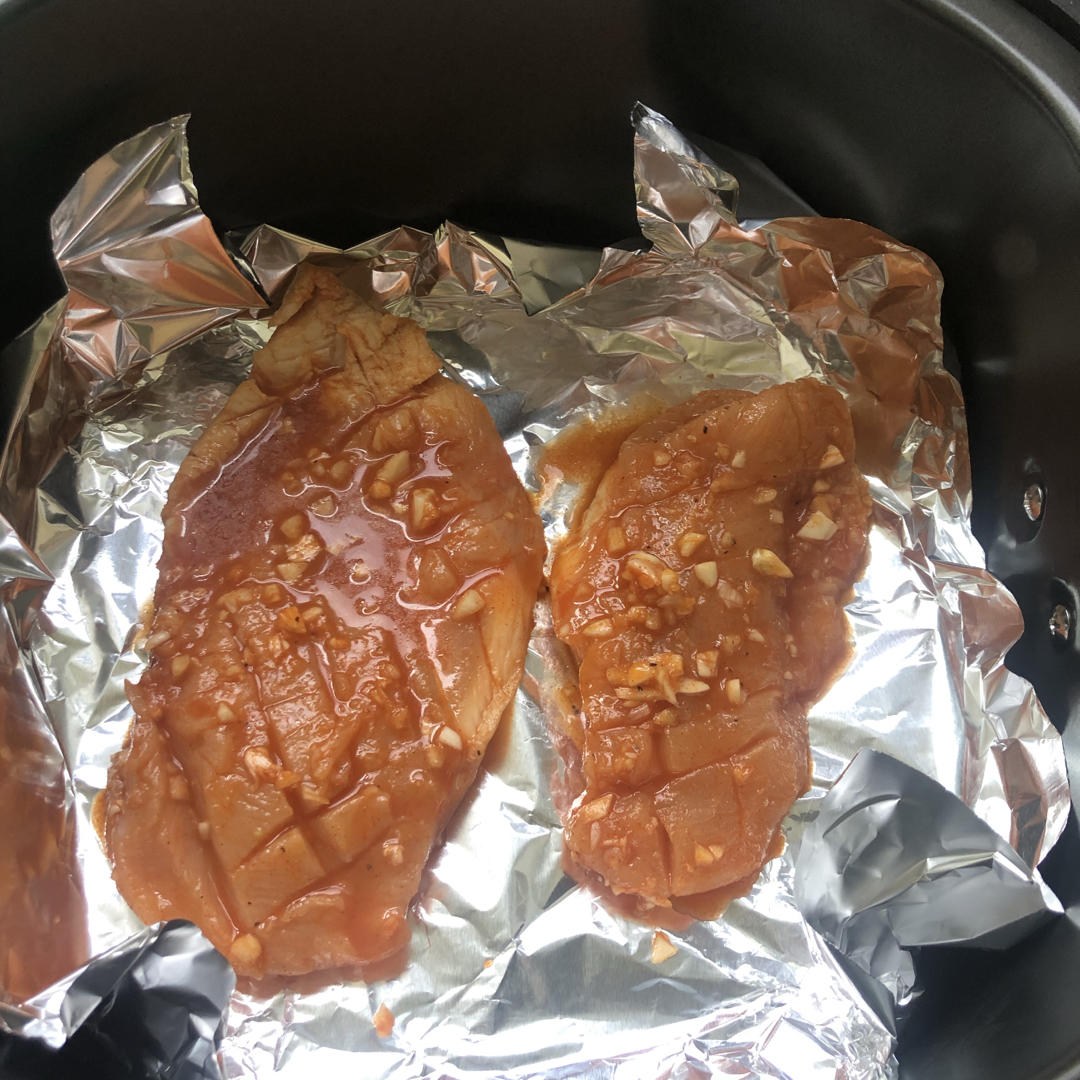 爽口蜜汁鸡胸肉（空气炸锅版）