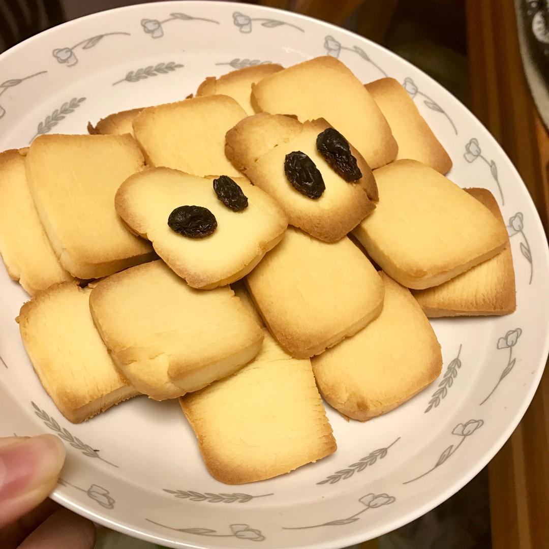 【炼乳脆饼•硬】非常简单的硬饼干