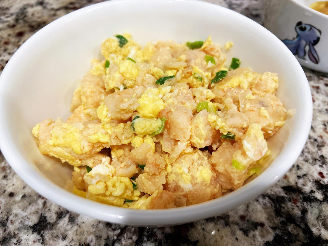 最佳营养美食——虾滑炒蛋
