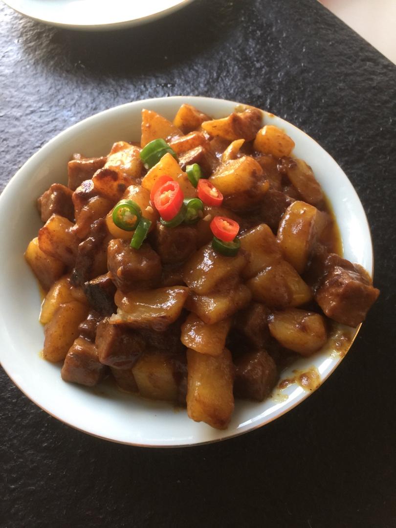 咖喱鸡肉饭