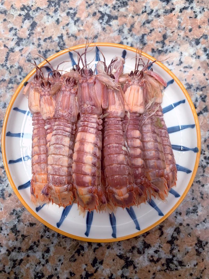 原汁原味白灼皮皮虾（虾蛄）