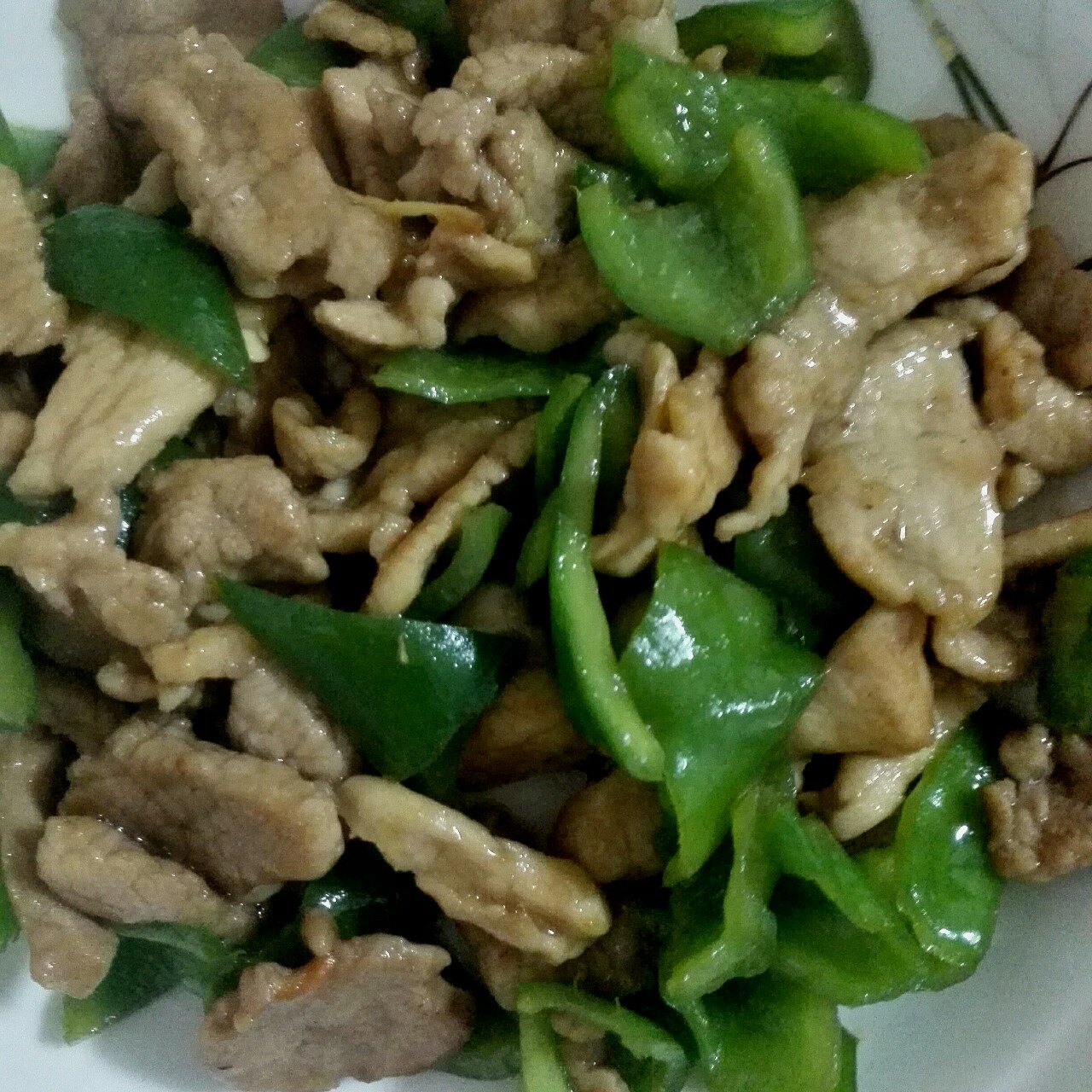 青椒肉片