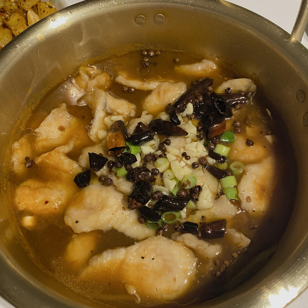 麻辣水煮鱼（巴沙鱼柳菜多多版）