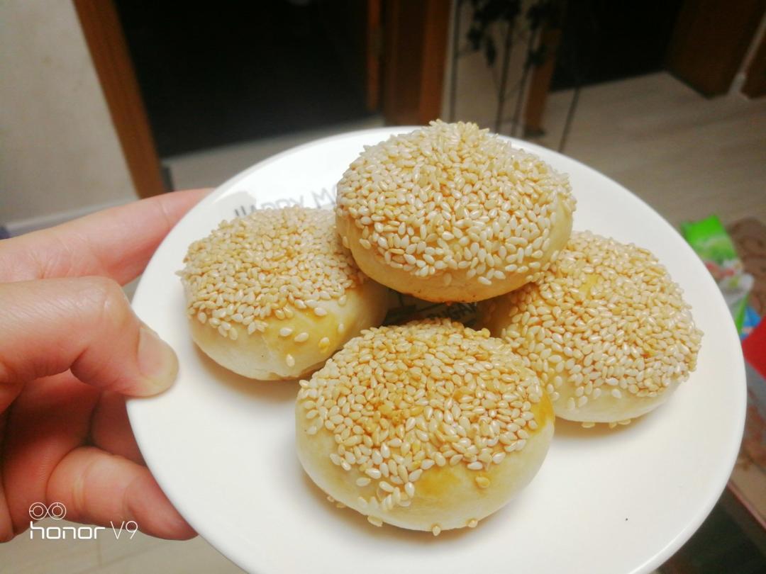 鸭油火腿小烧饼
