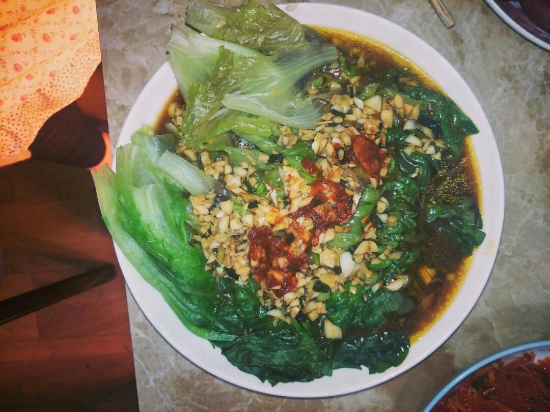 家常菜 蚝油生菜